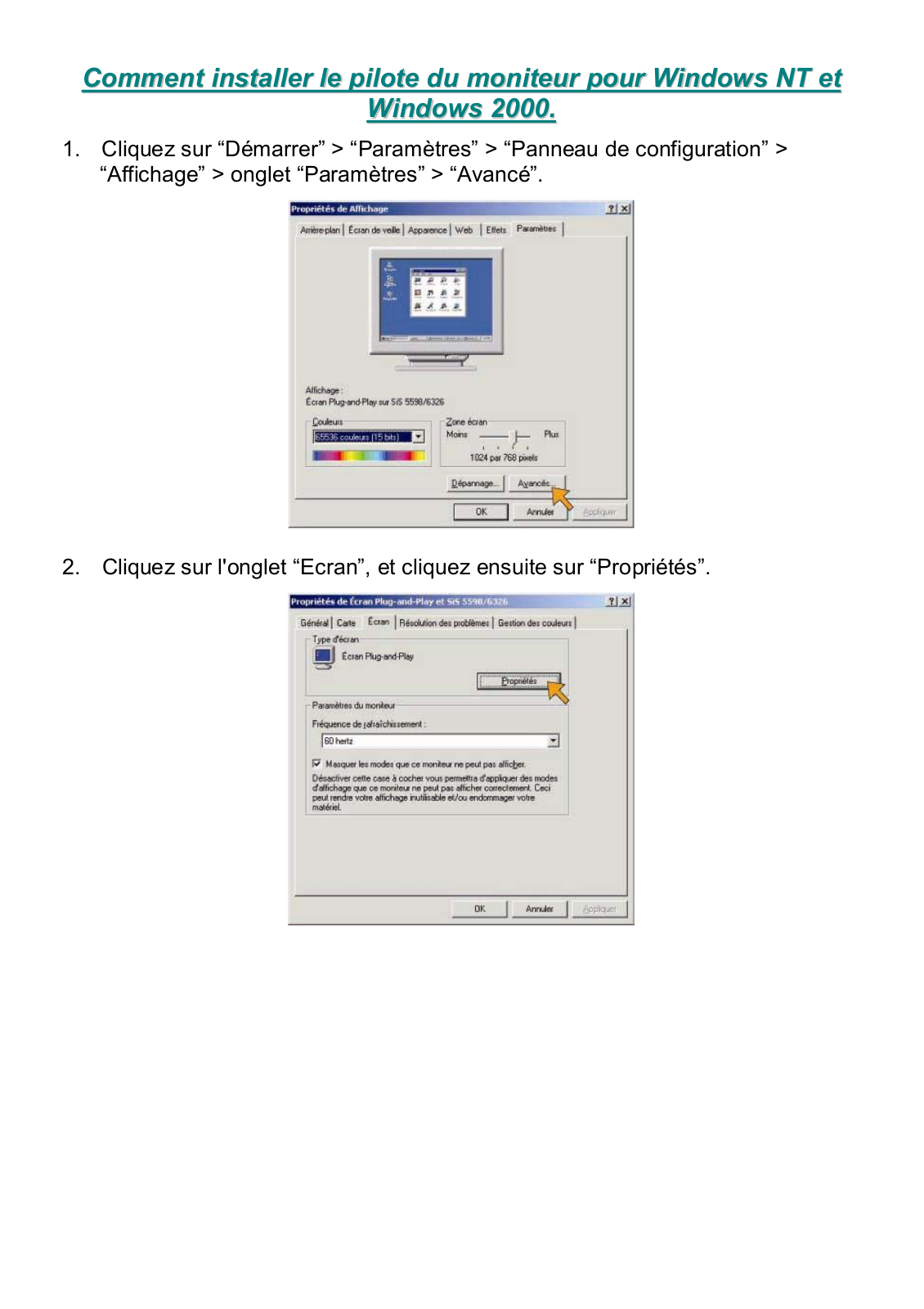 AG Neovo LCD Display Installation Guide