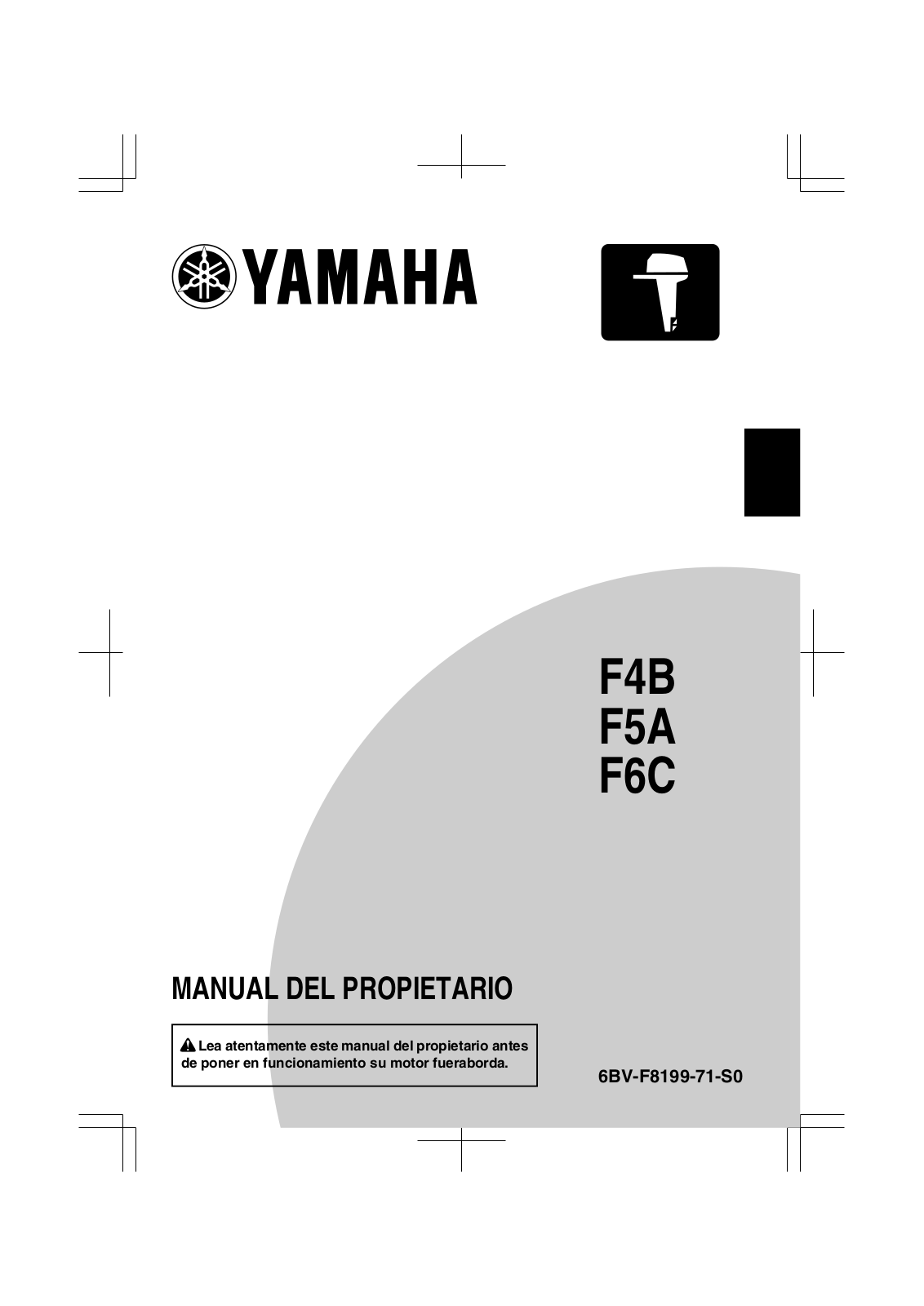 Yamaha F6C, F4B, F5A User Manual