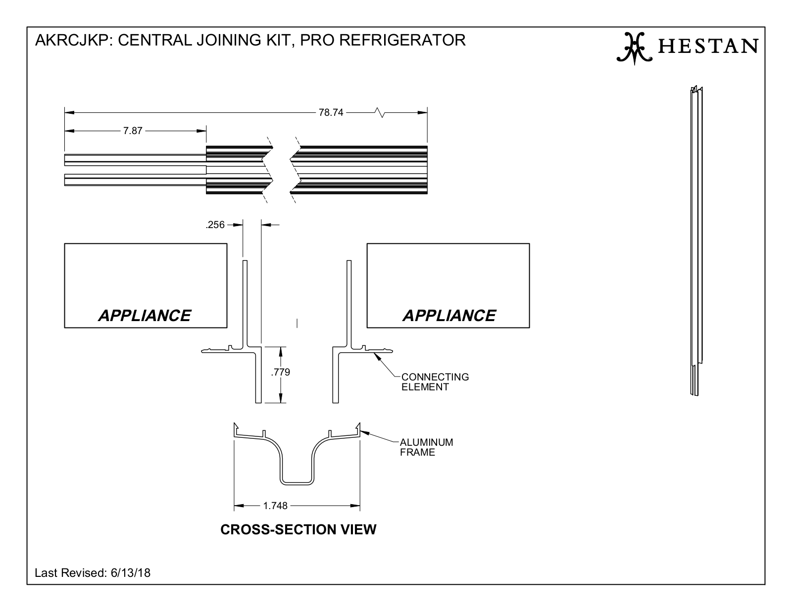 Hestan AKRCJKP Specifications - ManualMachine.com