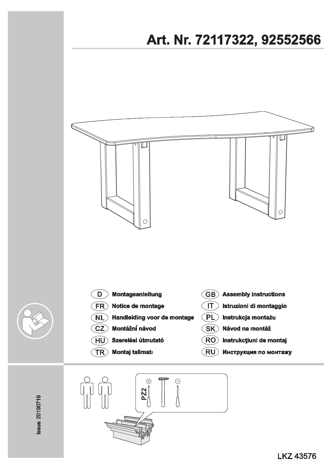 Home affaire Matar Assembly instructions