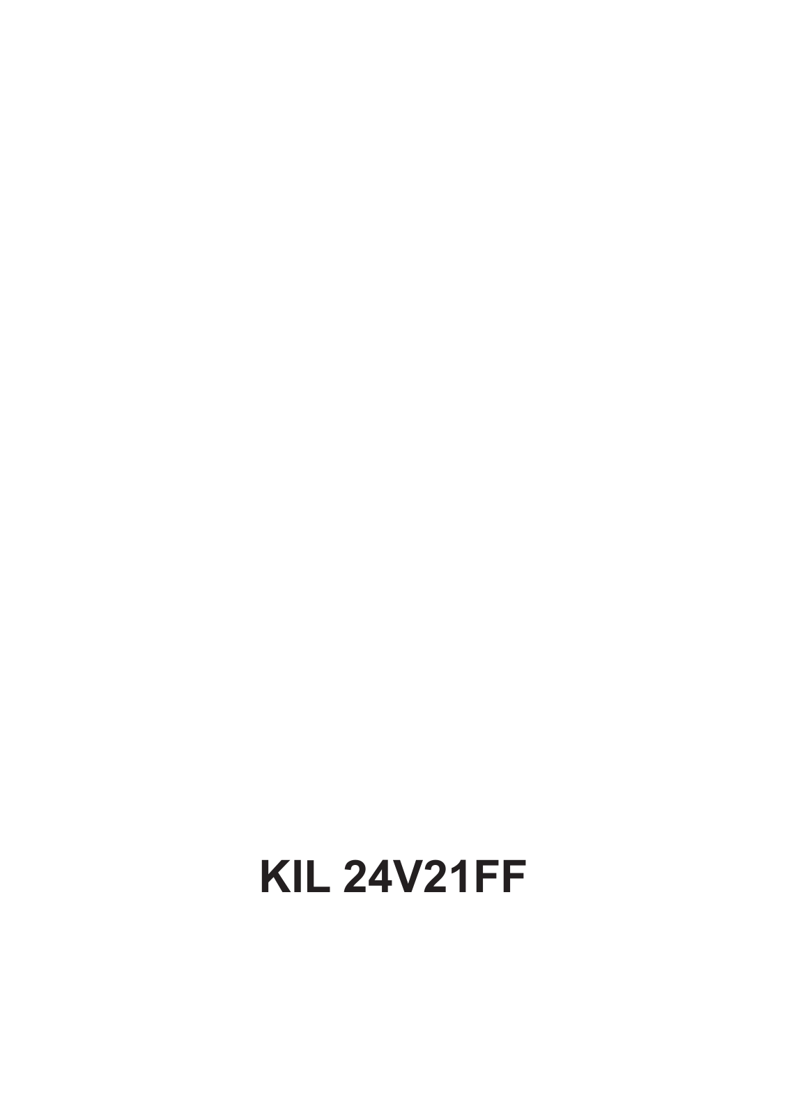 Bosch KIL24V21FF User Manual