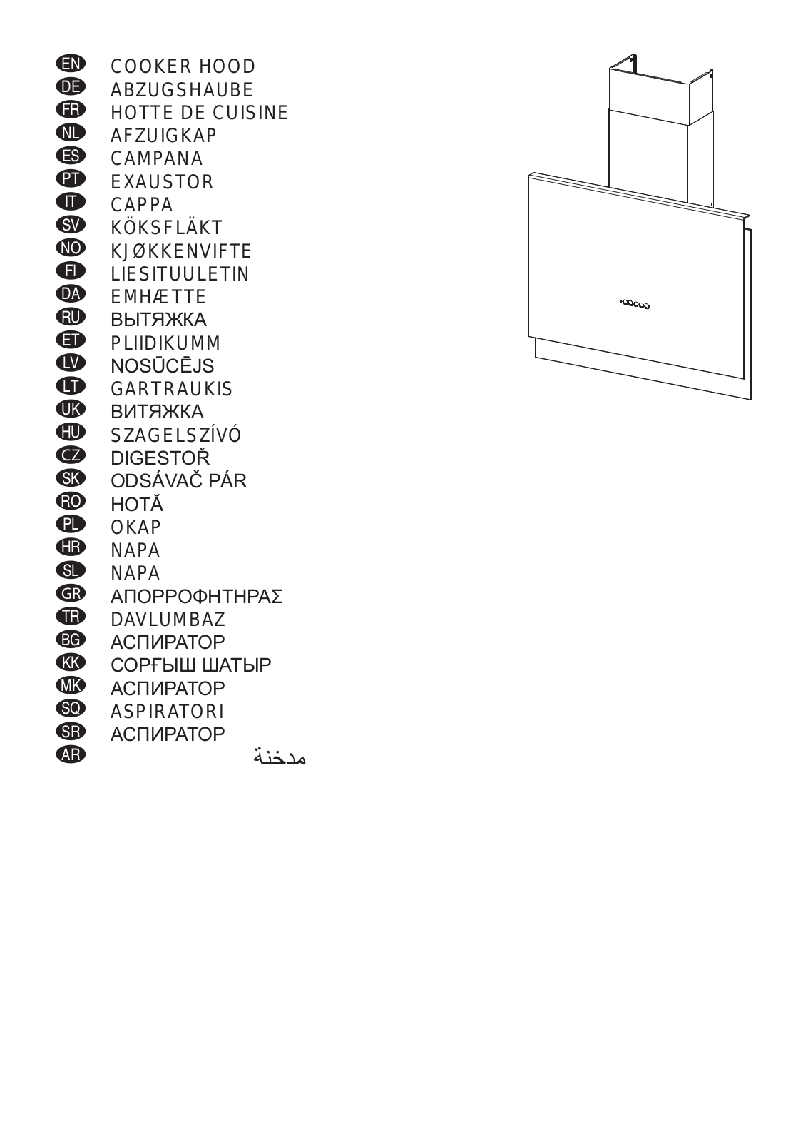 Faber TALIKA OC A80 User Manual