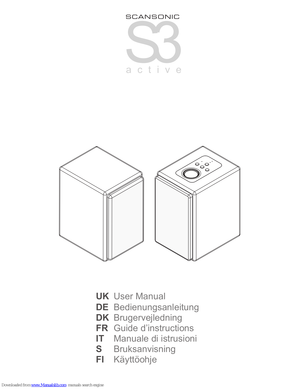 Scansonic s3 active User Manual