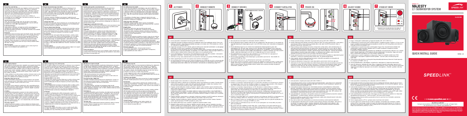 SPEEDLINK SL-8239-BK User Manual