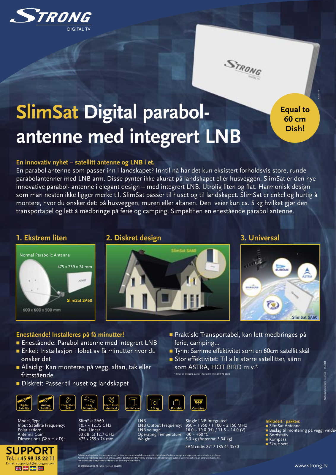 Strong SLIMSAT SA60 User Manual