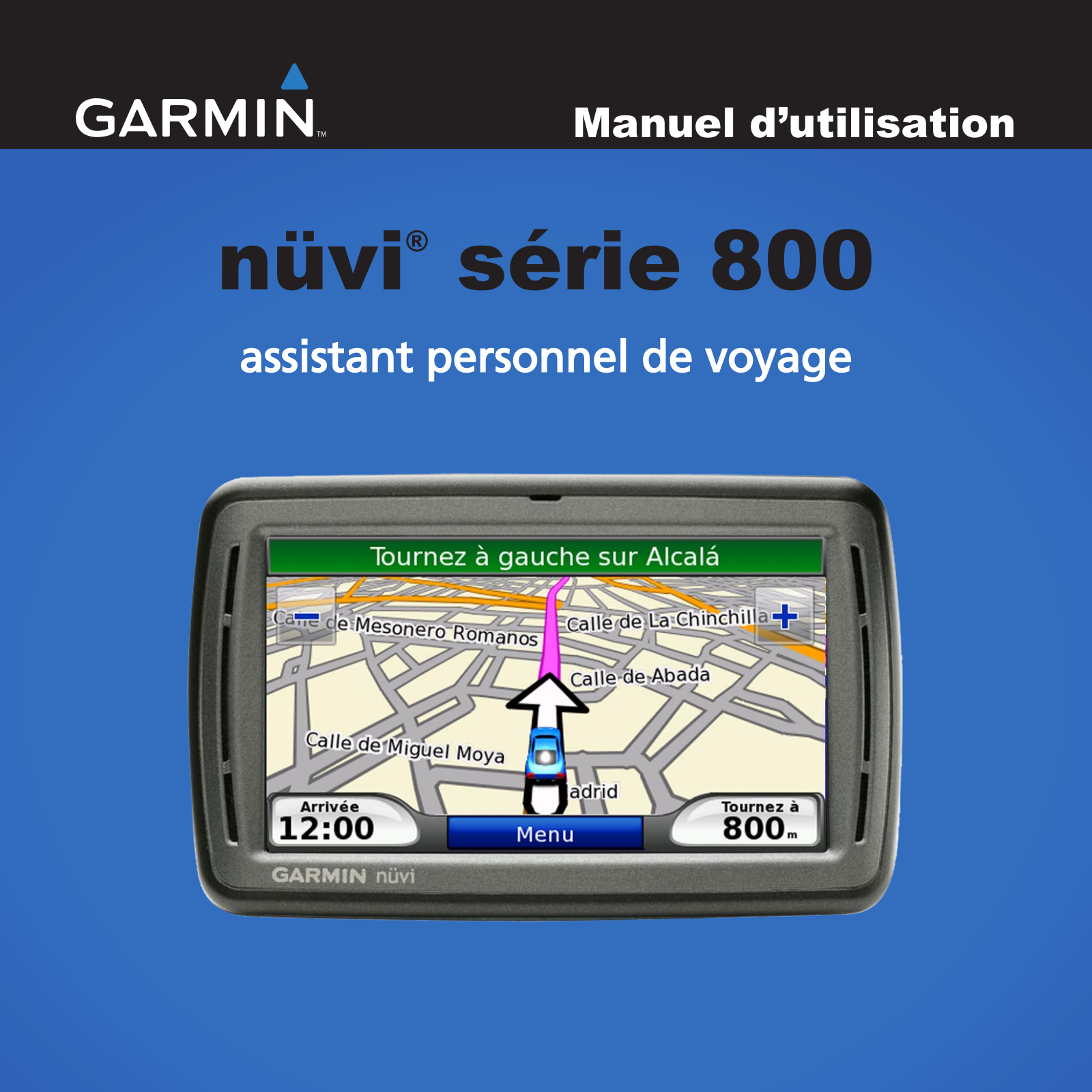 GARMIN 800 Instruction Manual