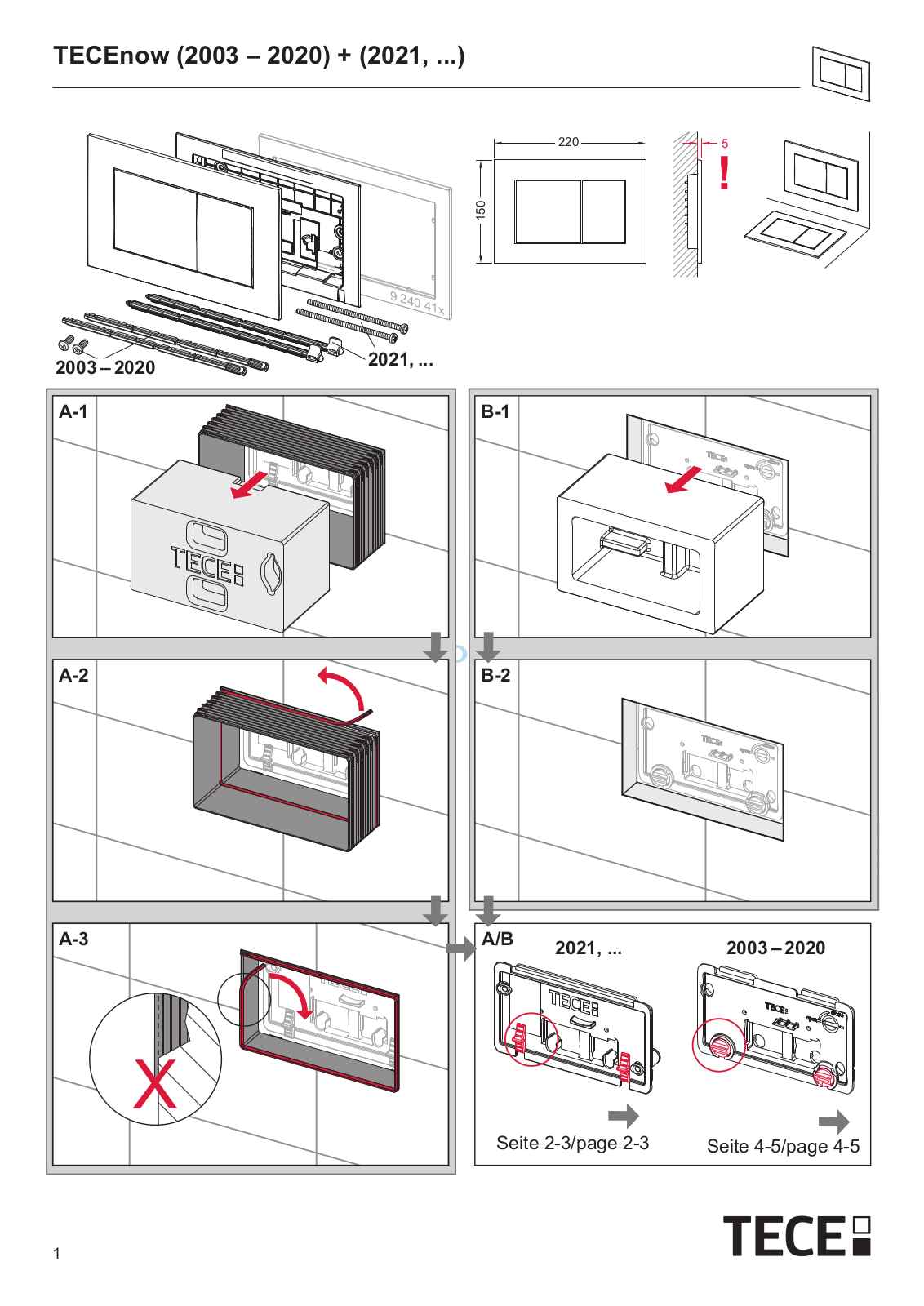 TECE 9240402 Installation instructions - ManualMachine.com