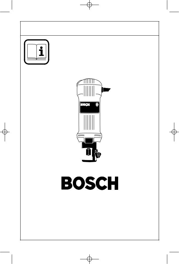 BOSCH 1638 User guide