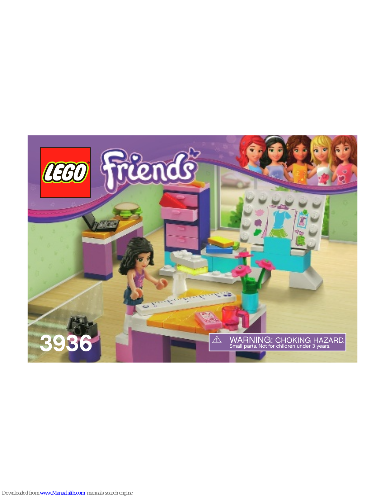 LEGO 3936 Friends Assembly Manual