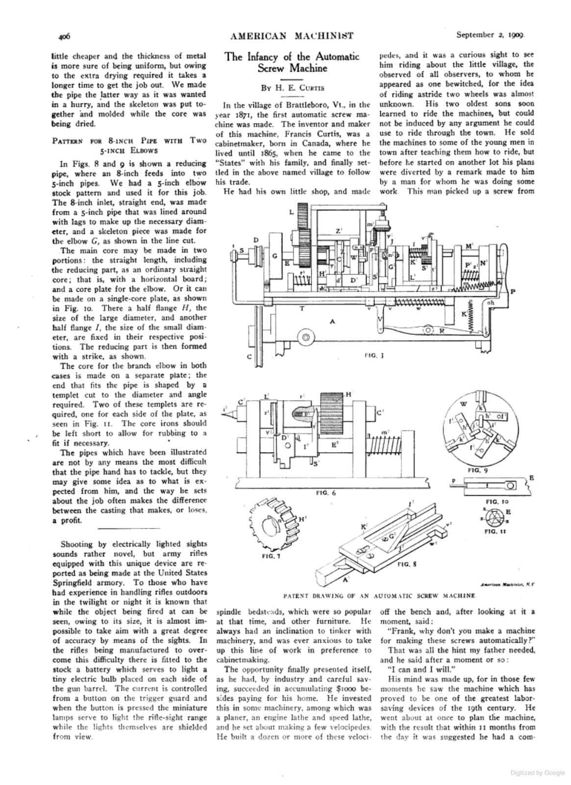 F. Curtis The Infancy of the Automatic Screw Machine Screw Machine - ManualMachine.com