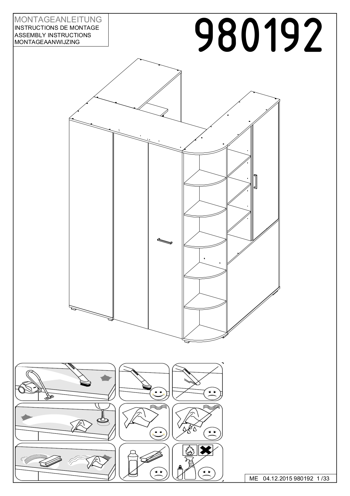 Wimex 980192 Assembly instructions