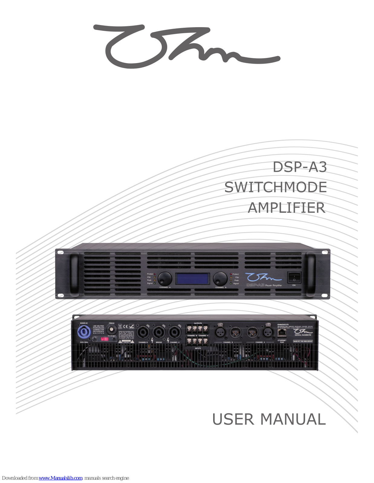 OHM DSP-A3 User Manual