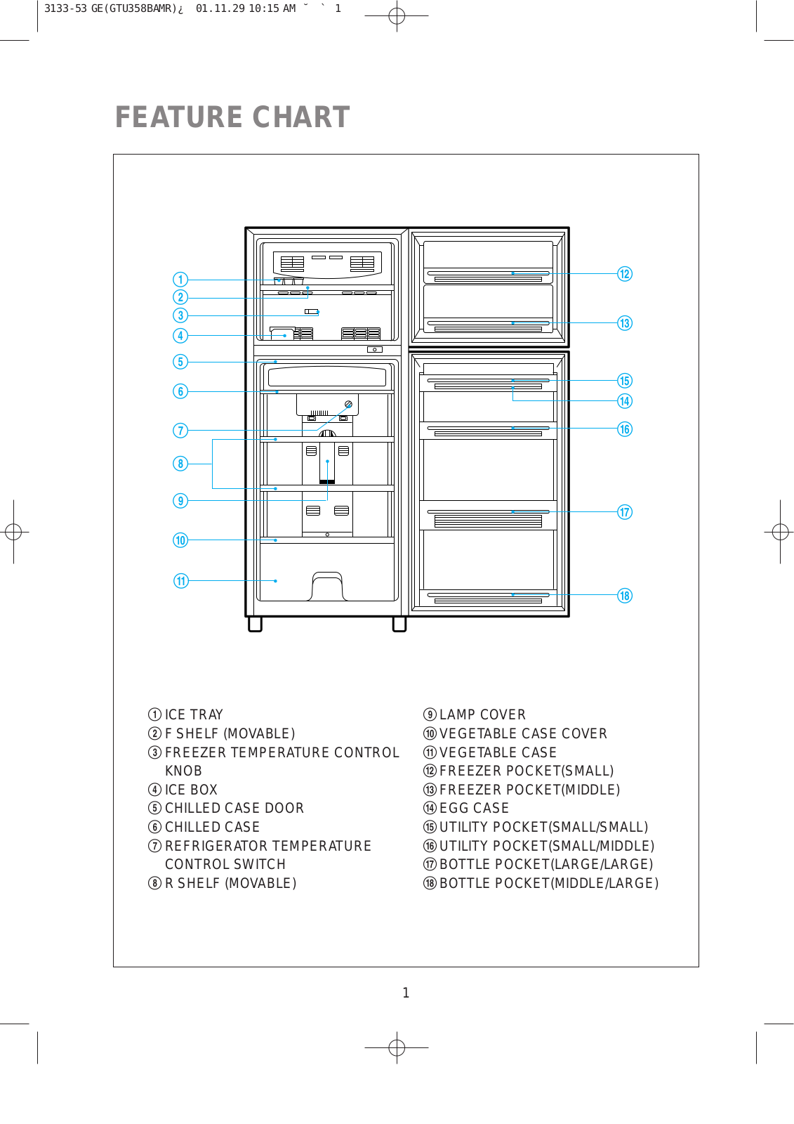 Daewoo GTU358BAMR User Manual