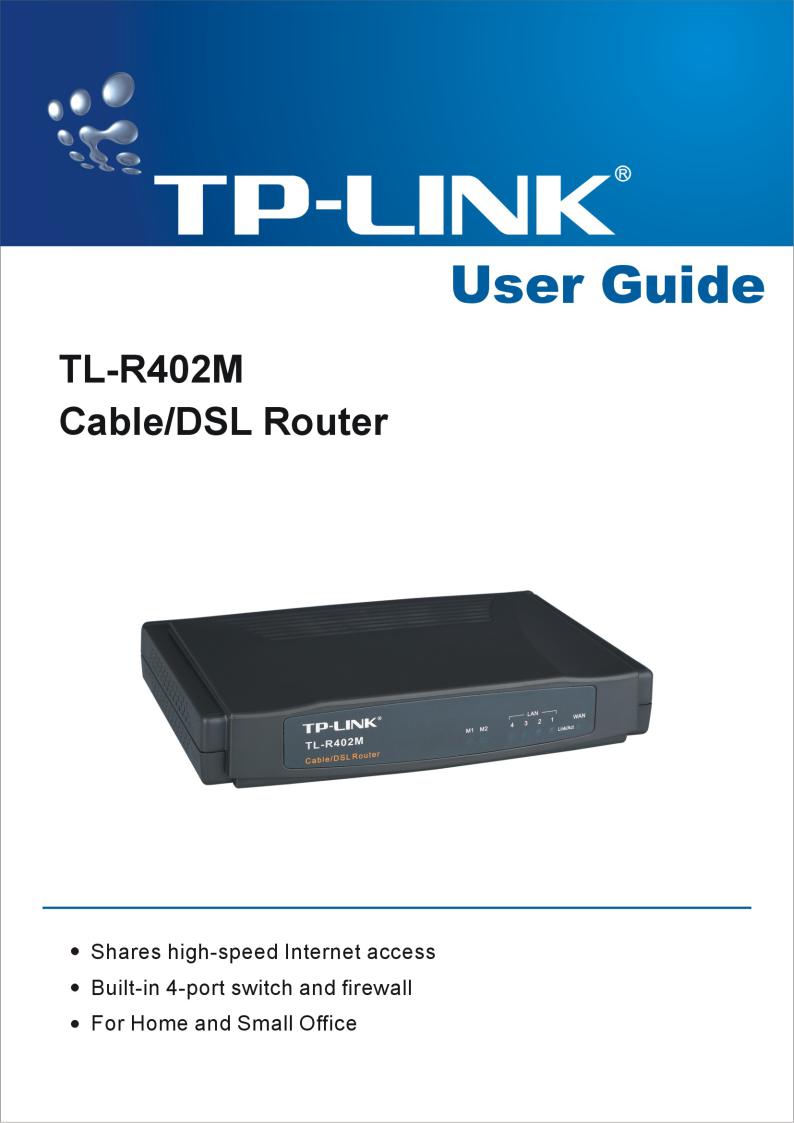 TP-Link TL-R402M User Manual