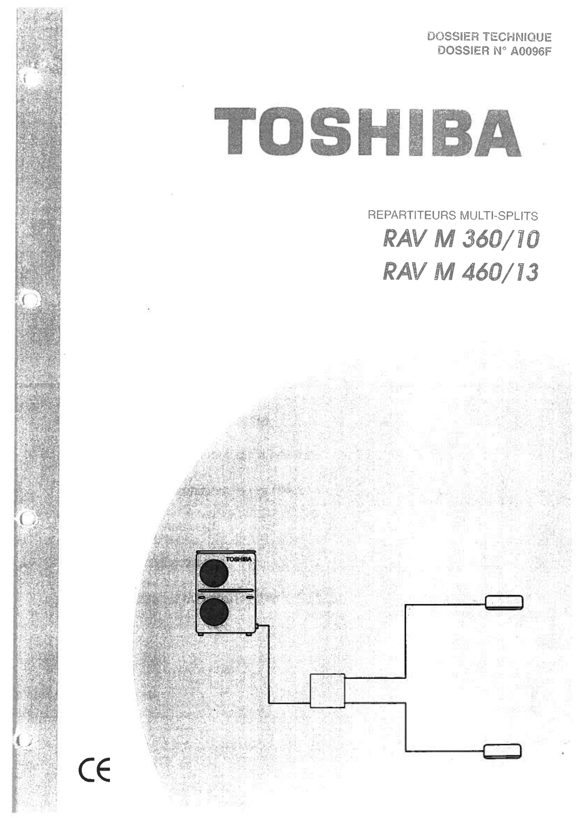 Toshiba RAV-M-360, RAV-M-460 SERVICE MANUAL
