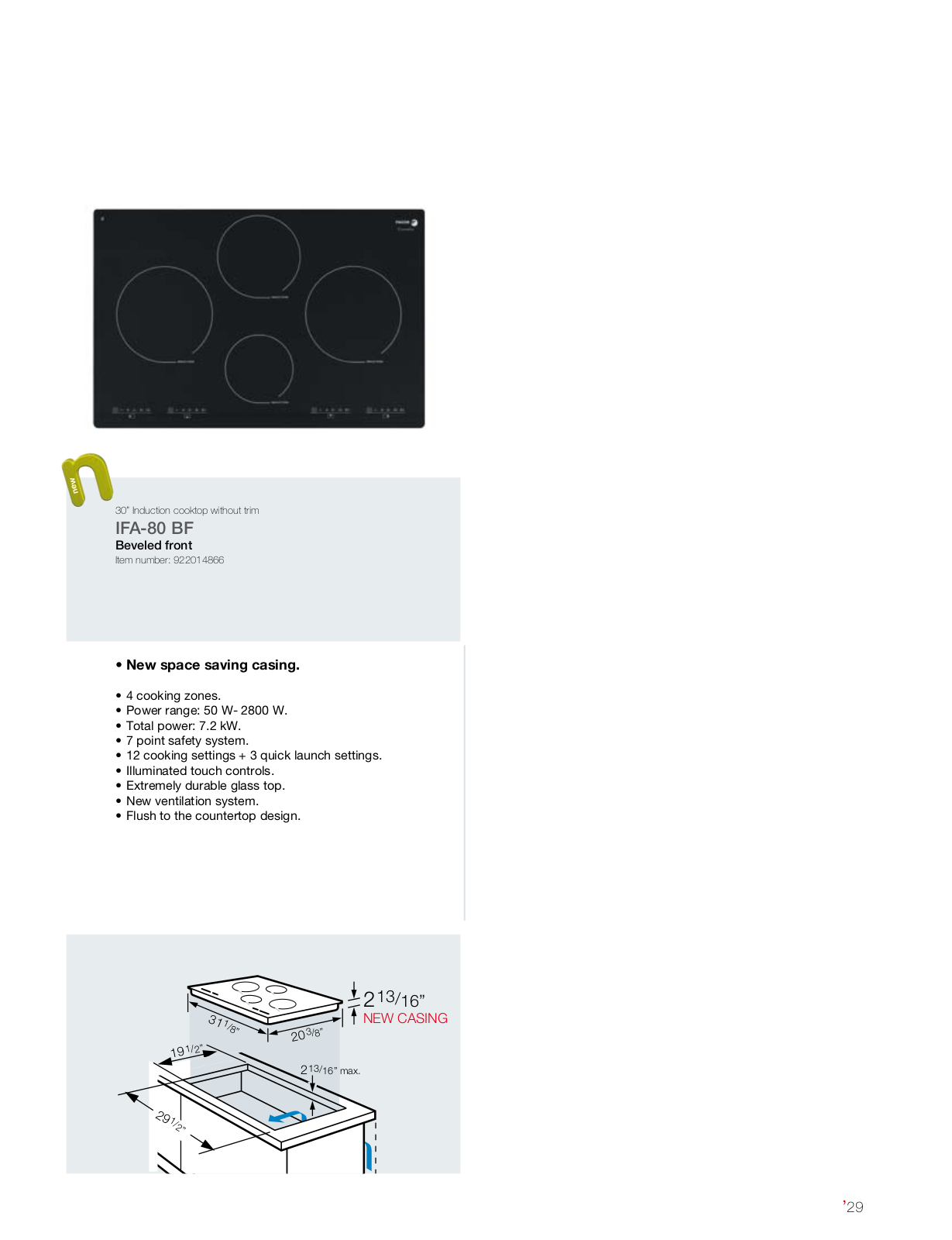 Fagor IFA-80 BF User Manual