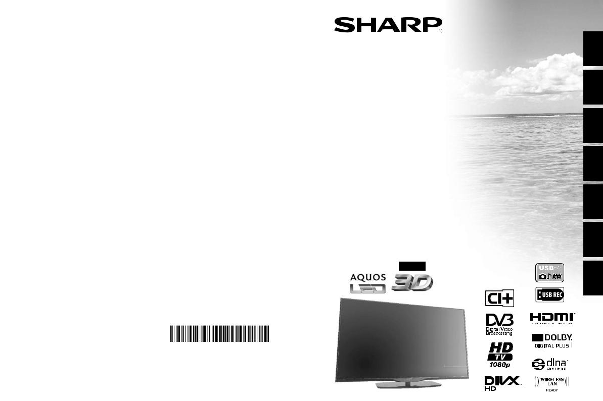 Sharp LC-39LX652E, LC-39LE652EV Operating Instructions