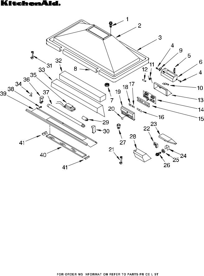 KitchenAid KICU285HWH0 Parts List