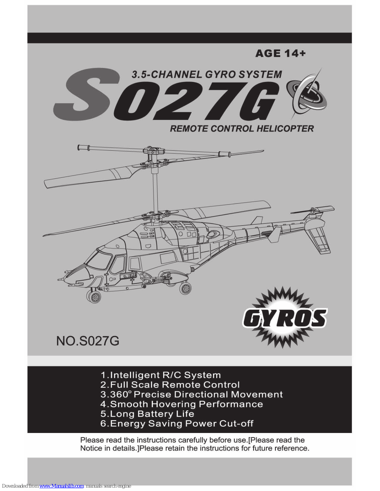 Gyros S027G User Manual