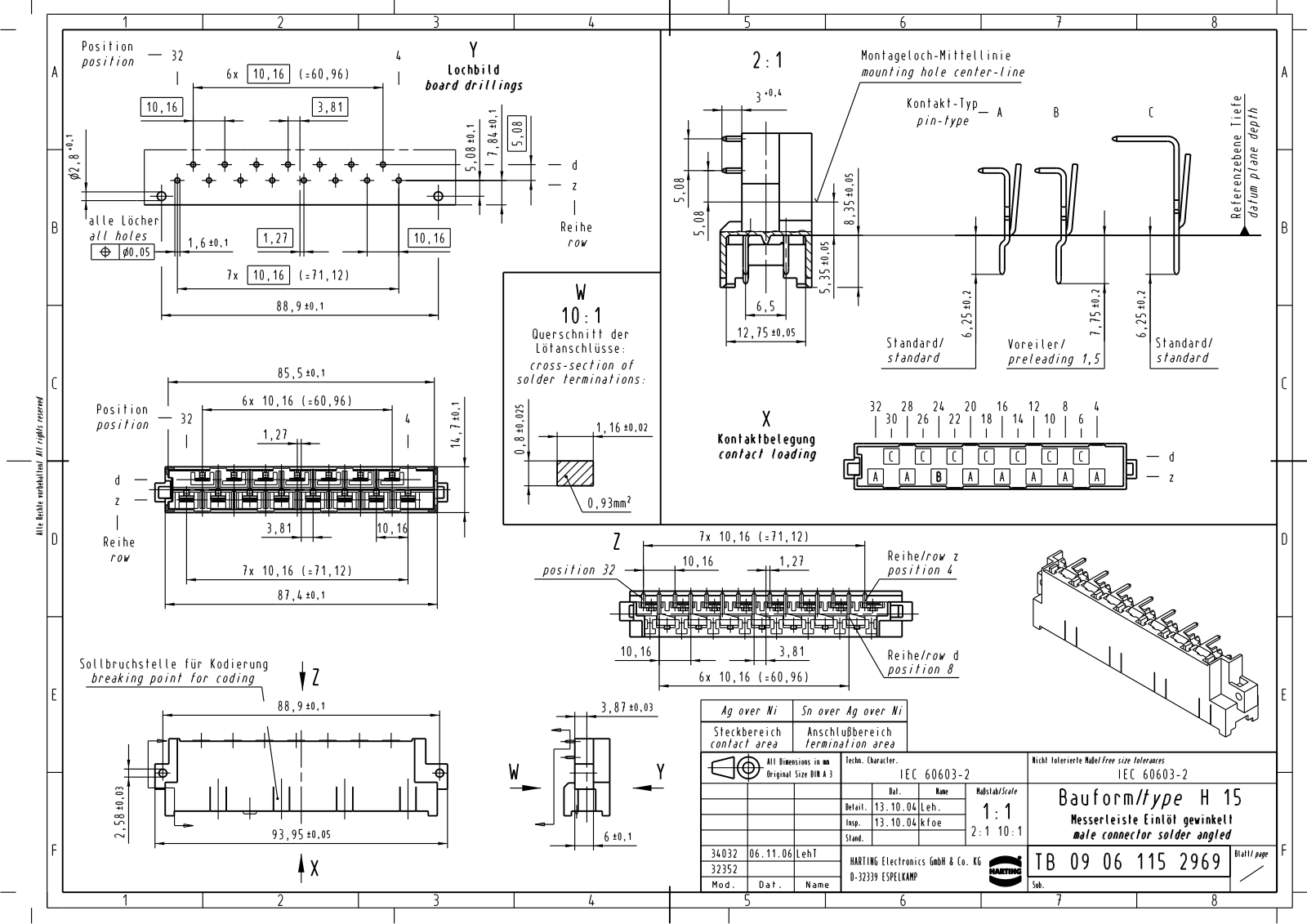 HARTING 0906 115 2969 Datasheet - ManualMachine.com