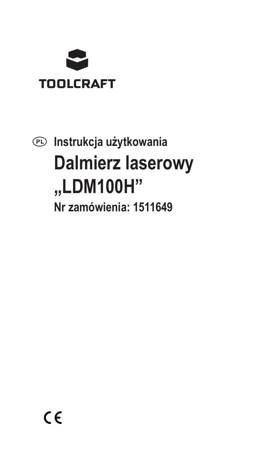 TOOLCRAFT LDM100H User guide