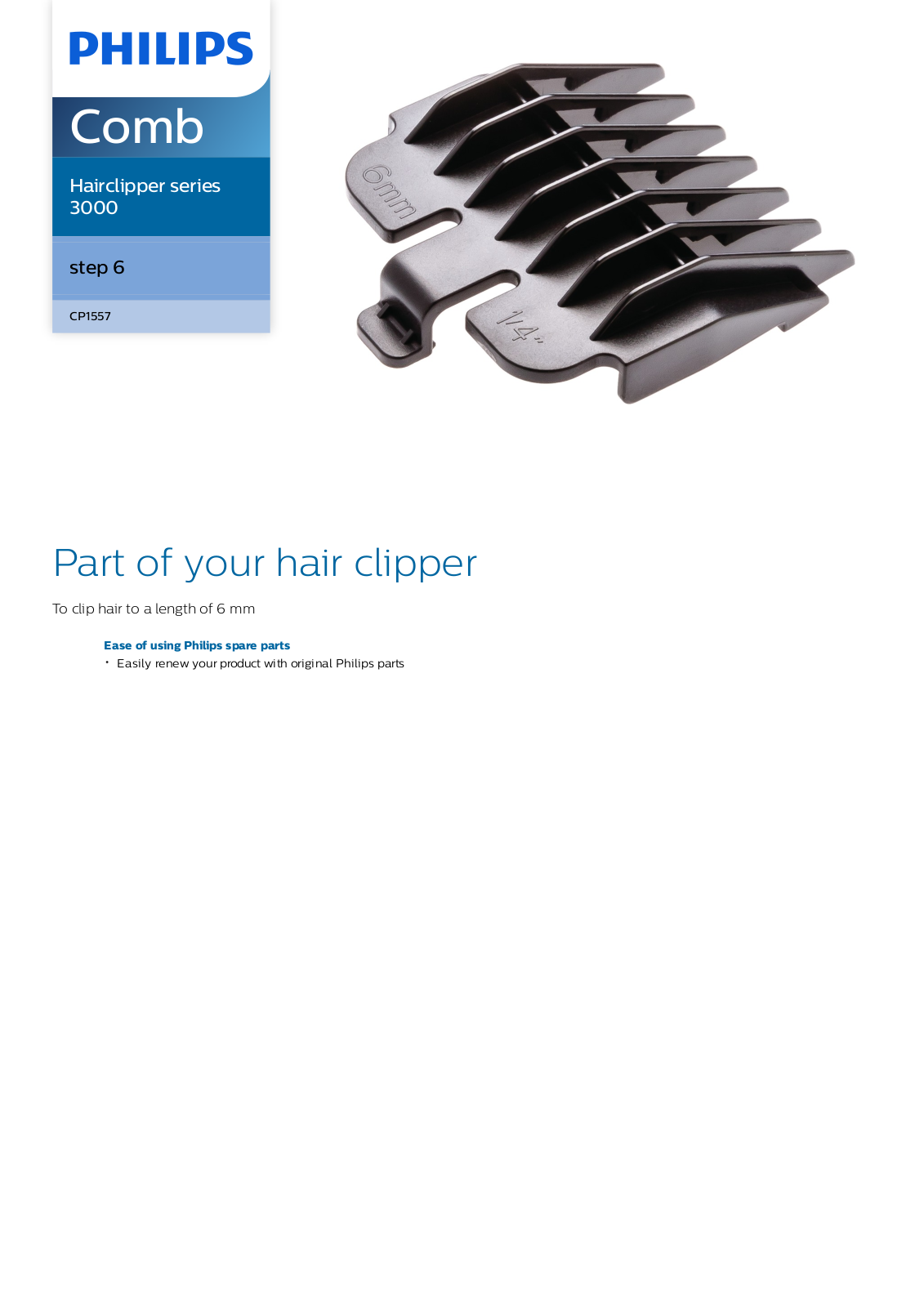 Philips CP1557/01 leaflet - ManualMachine.com