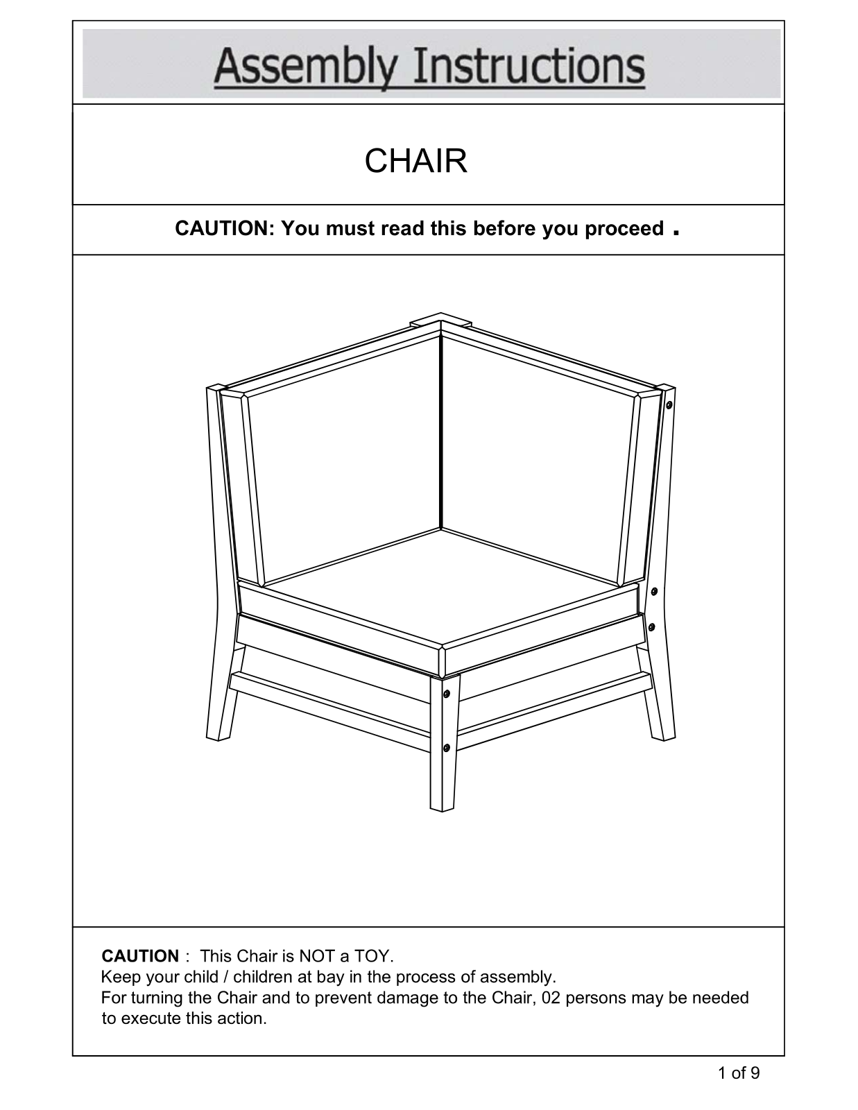 Foundry Select W001483339 Assembly Instructions - ManualMachine.com