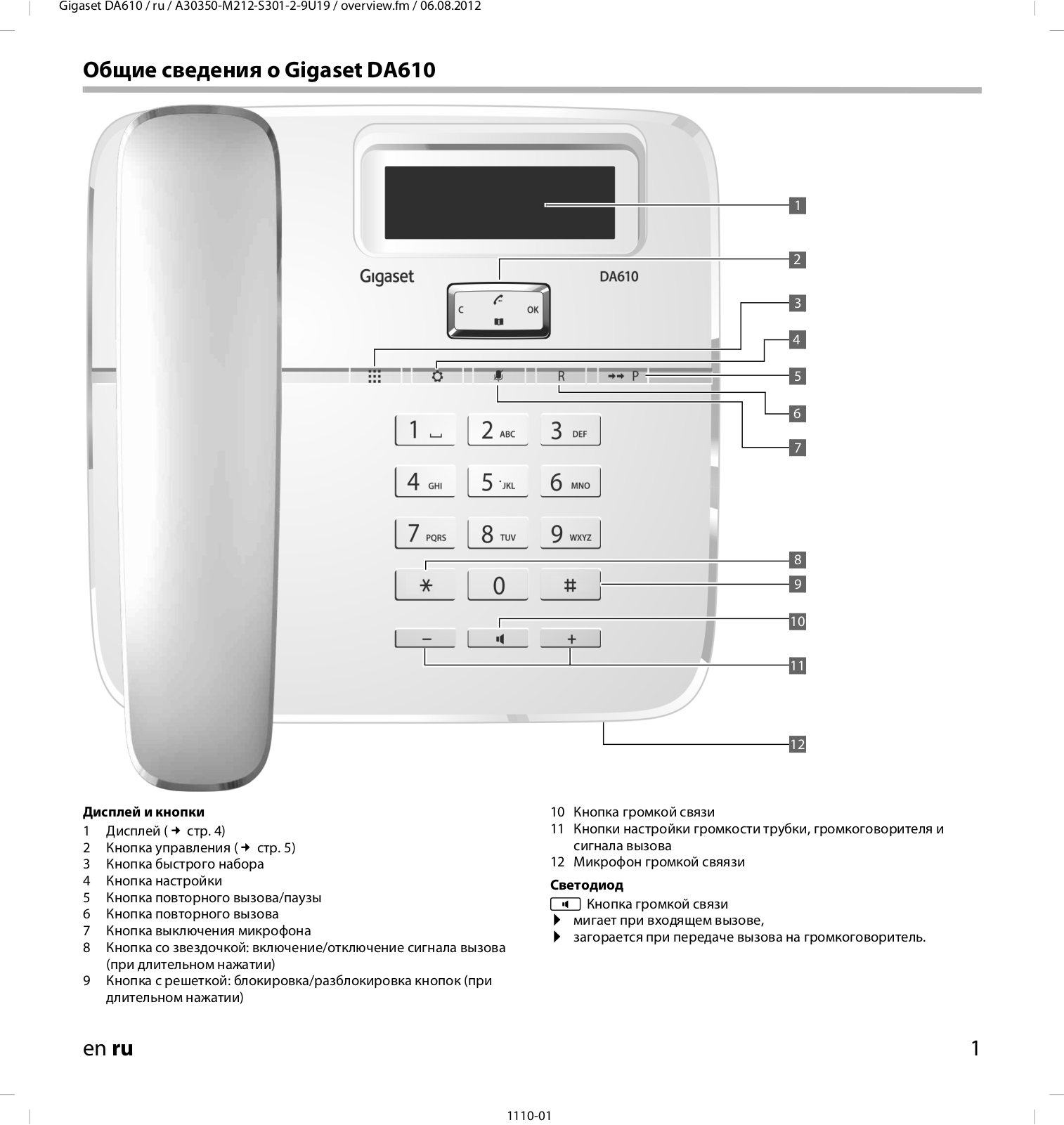 Gigaset DA610 User Manual