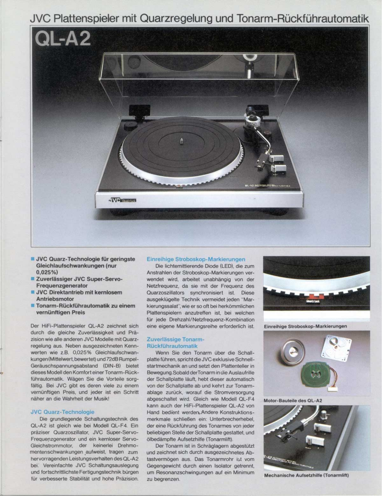 JVC QLA-1 Brochure