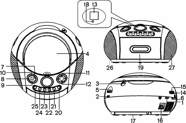 Denver TCM-208 User Manual