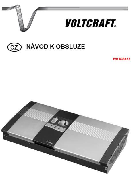VOLTCRAFT SW-2000 12V User guide