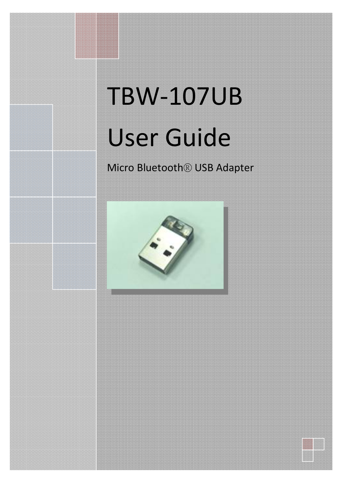 TRENDNET TBW107UB Users Manual