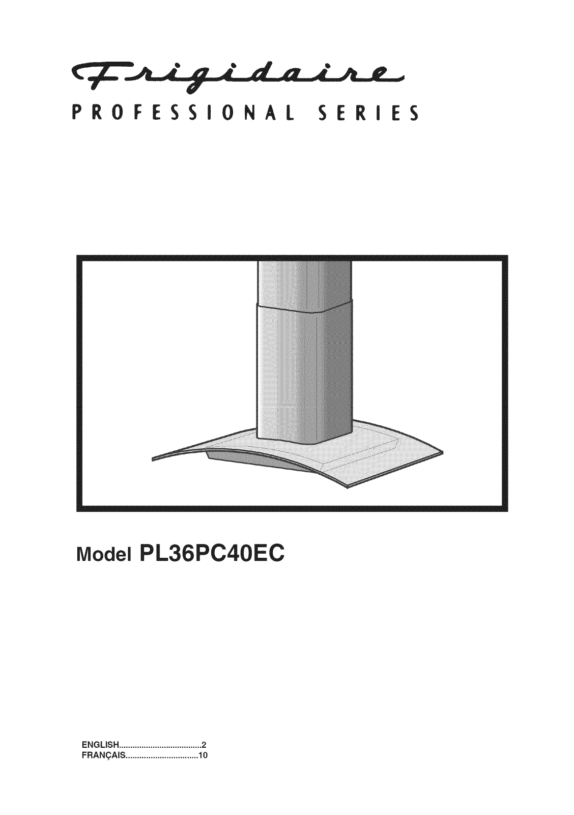 Frigidaire PL36PC40EC Owner’s Manual