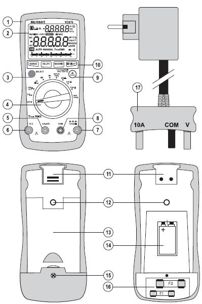 VOLTCRAFT VC830 User guide