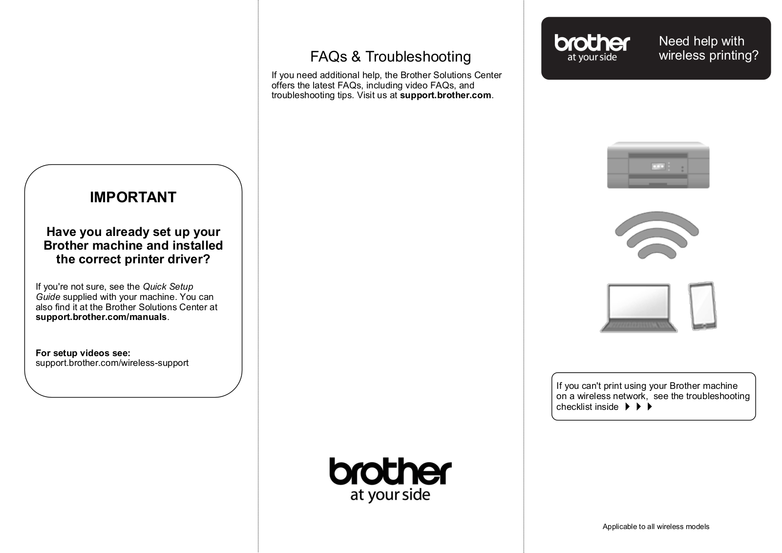 Brother HL-1210W FAQs & Troubleshooting