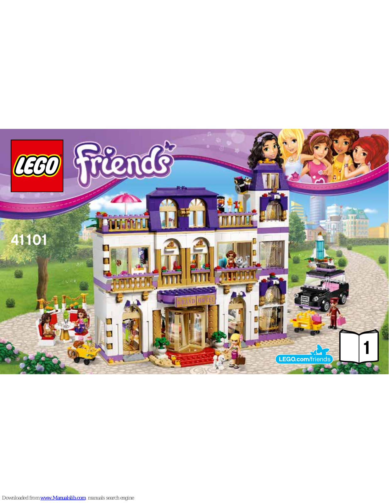 LEGO 41101 FRIENDS Building Instructions