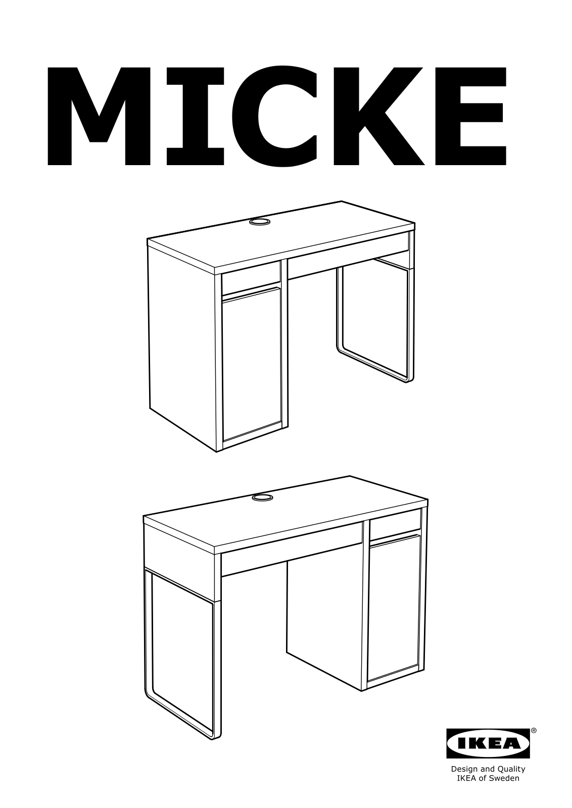 Ikea S09903014, 10244743 Assembly instructions