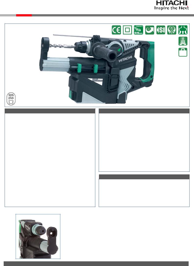 Hitachi DH28PD User Manual