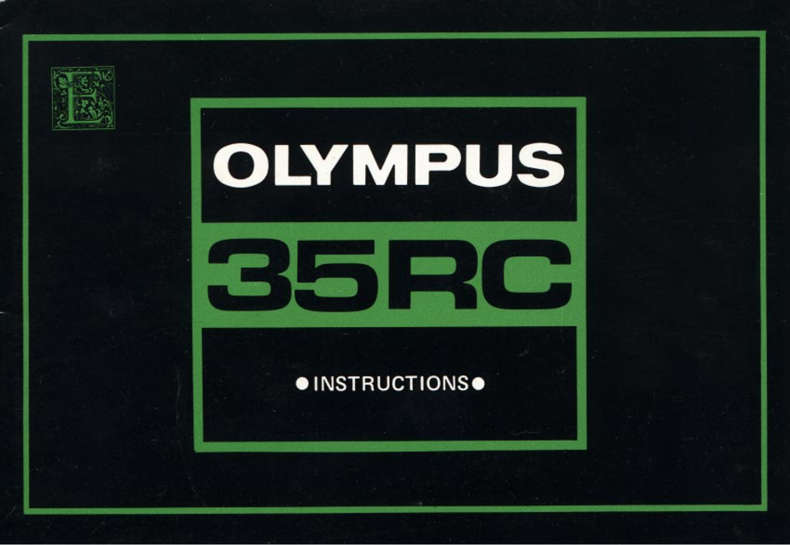 olympus 35RC User Manual