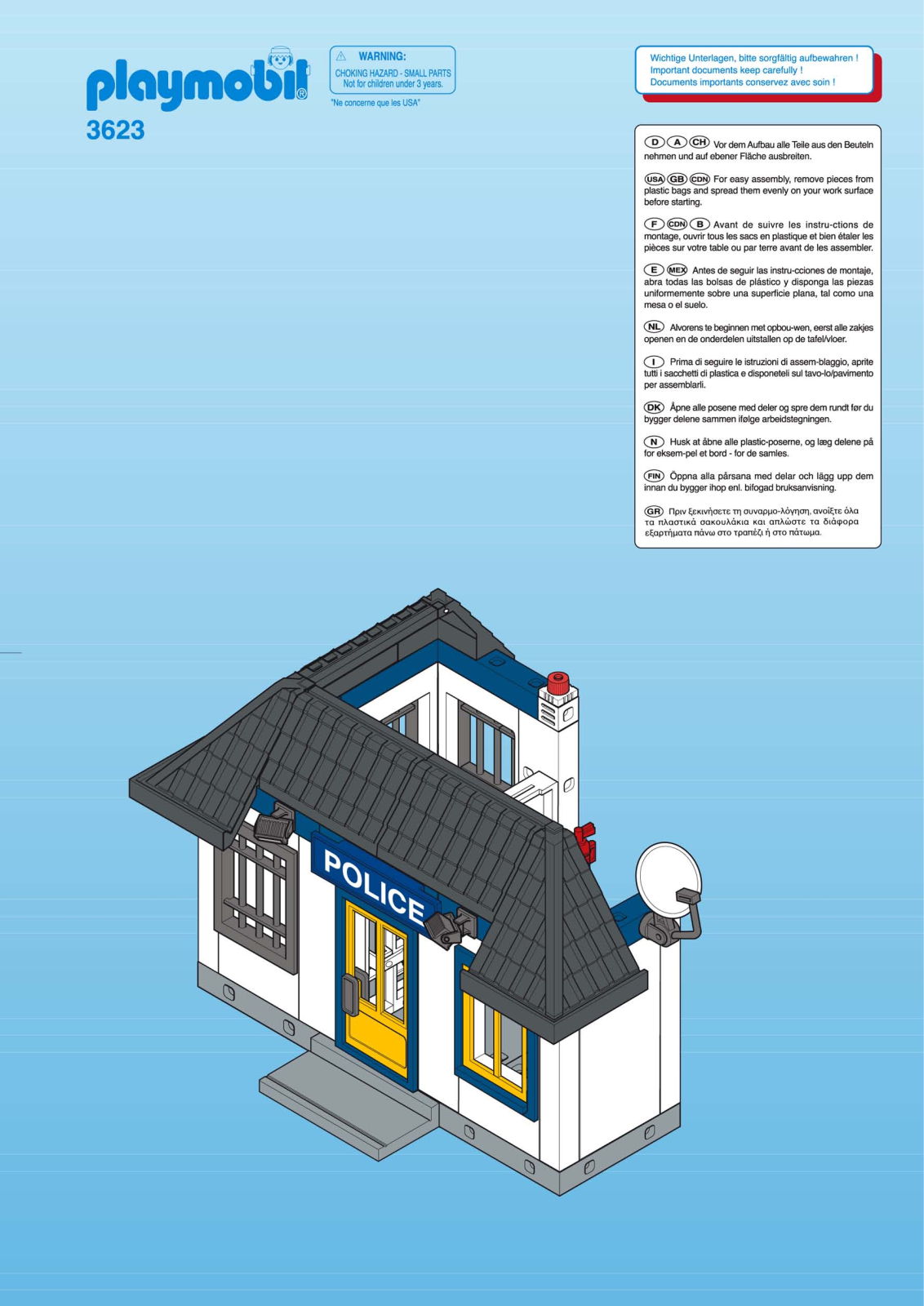 Playmobil 3623 Instructions