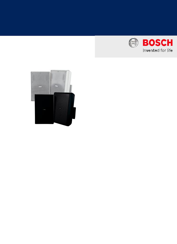 Bosch LB20-PC60-8L, LB20-PC60-8D Specsheet