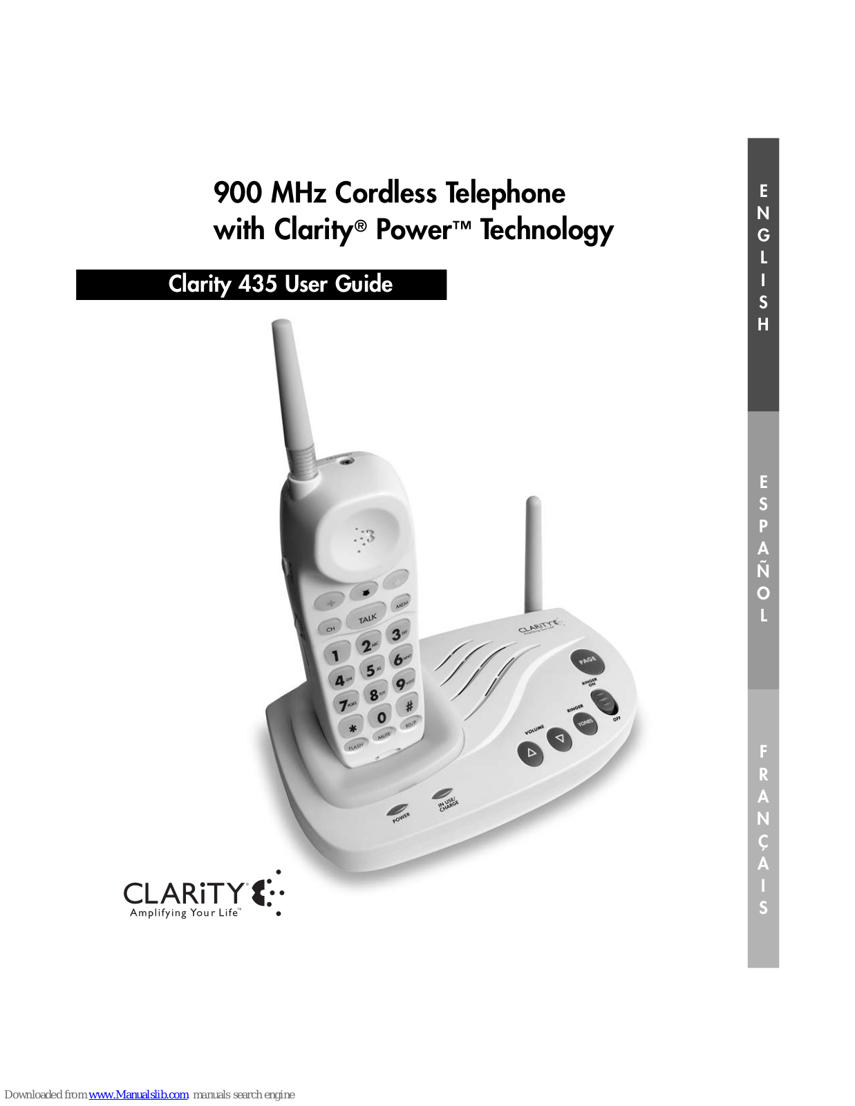 Clarity Walker 435 User Manual