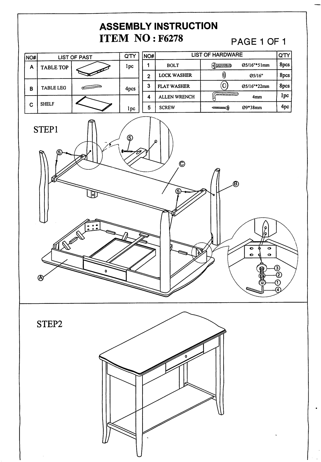 A&J Homes Studio AJHS2521 Installation & Assembly - ManualMachine.com