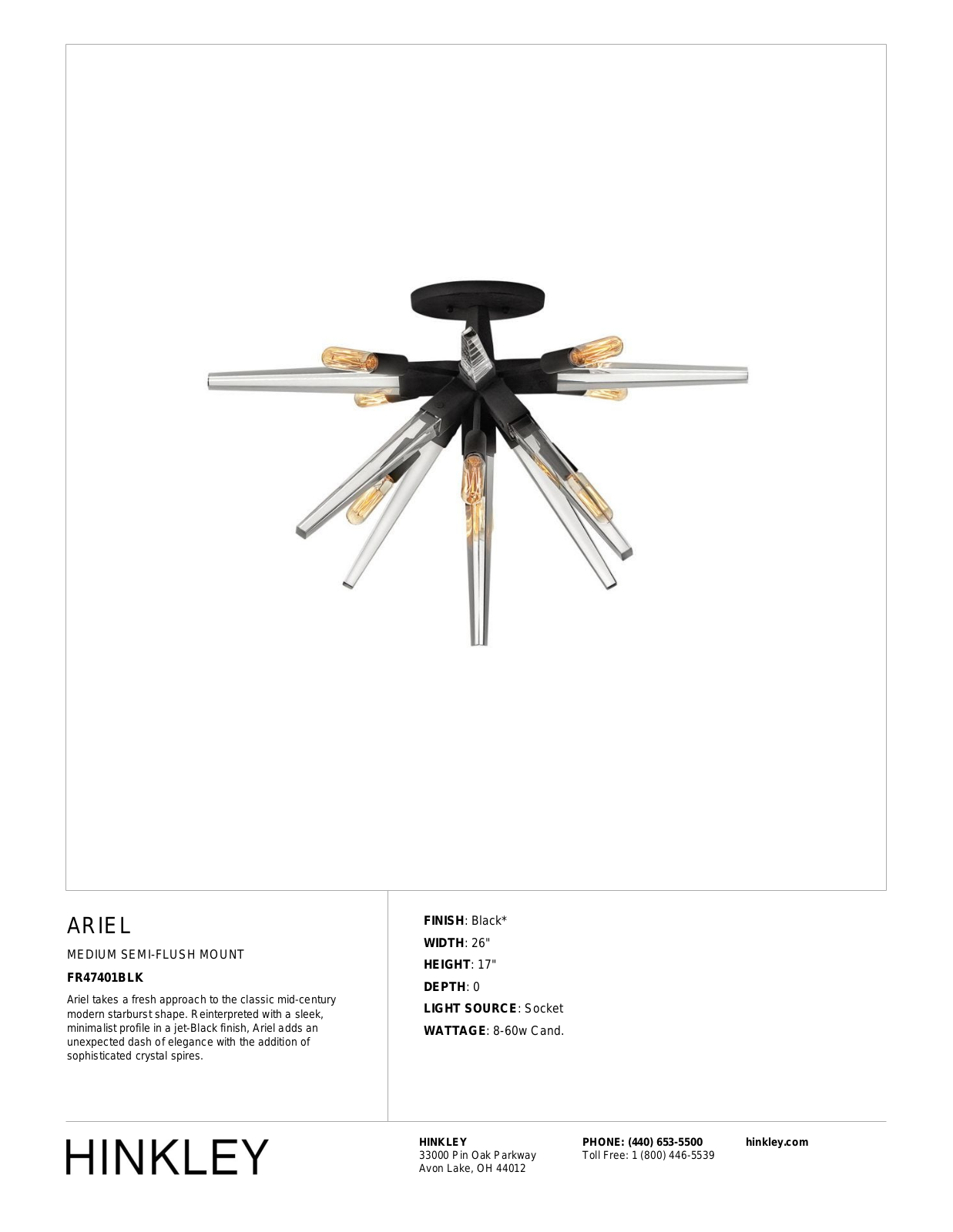 Fredrick Ramond EALF1079 Specifications - ManualMachine.com