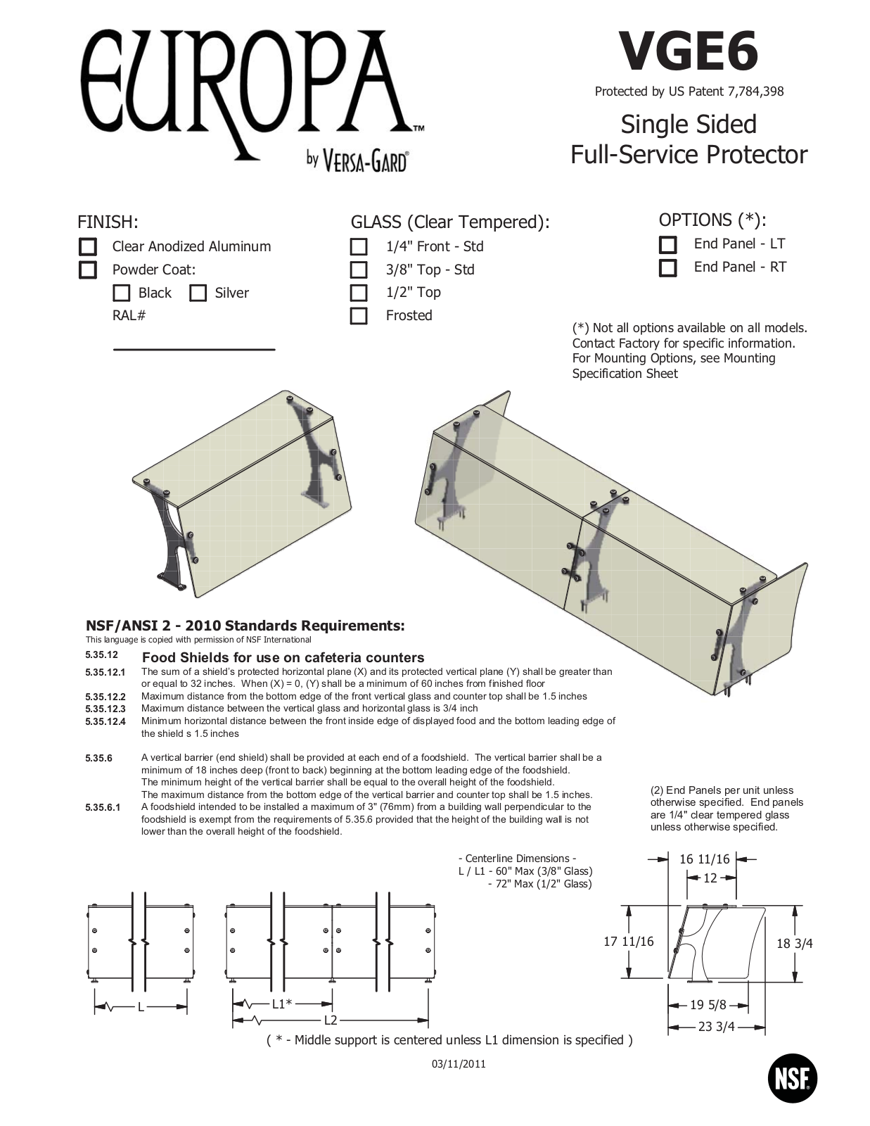 Atlas Metal VGE6 User Manual