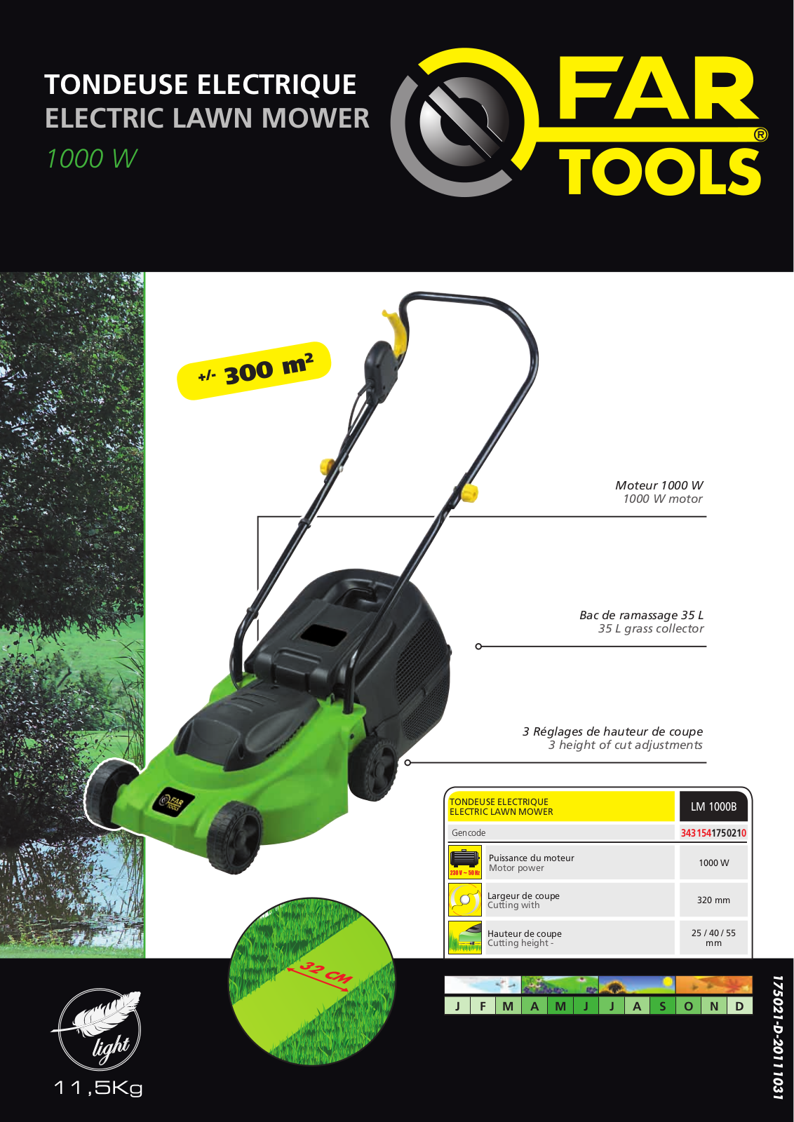 Fartools LM1000B User Manual