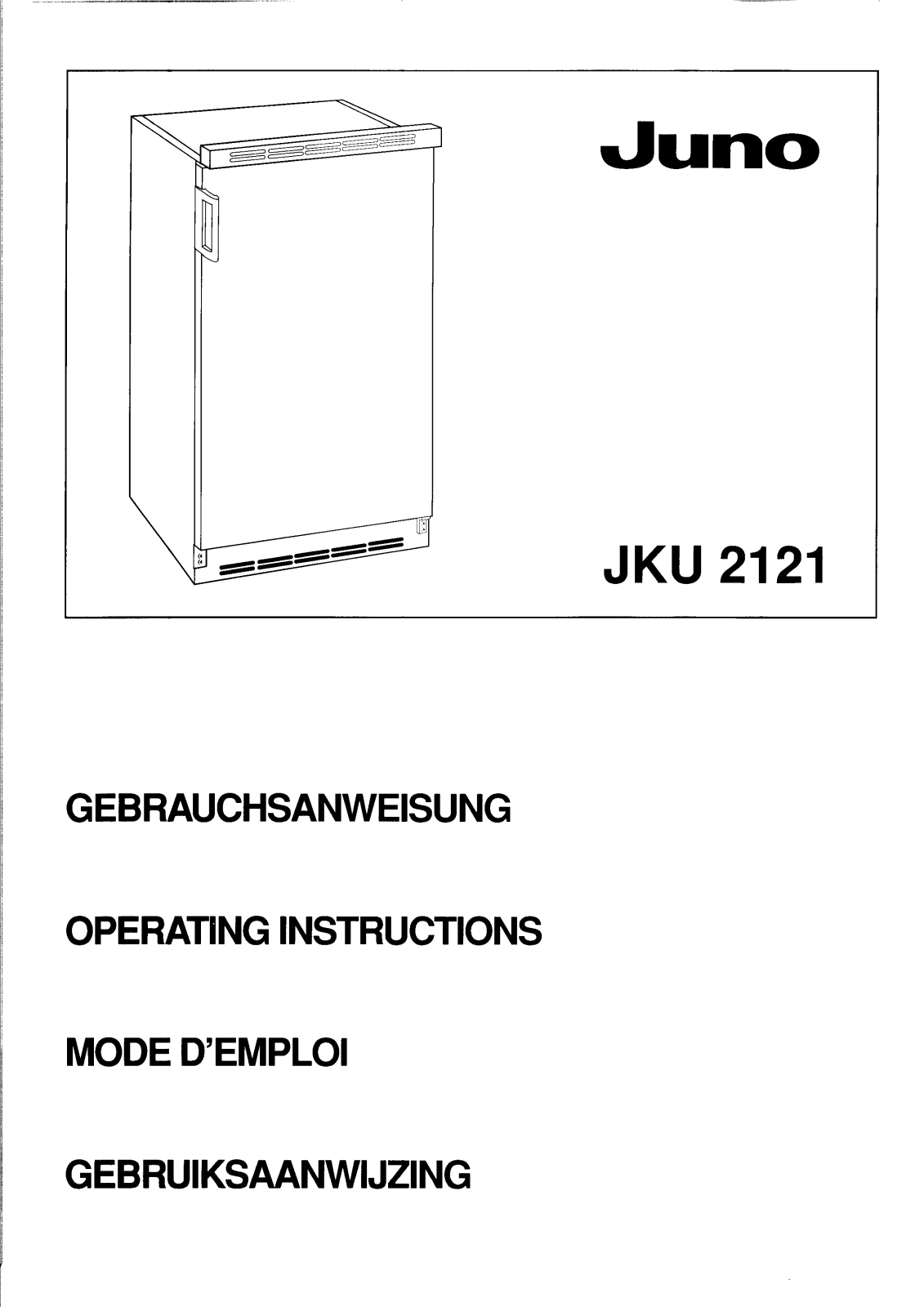 Juno JKU2121 User Manual