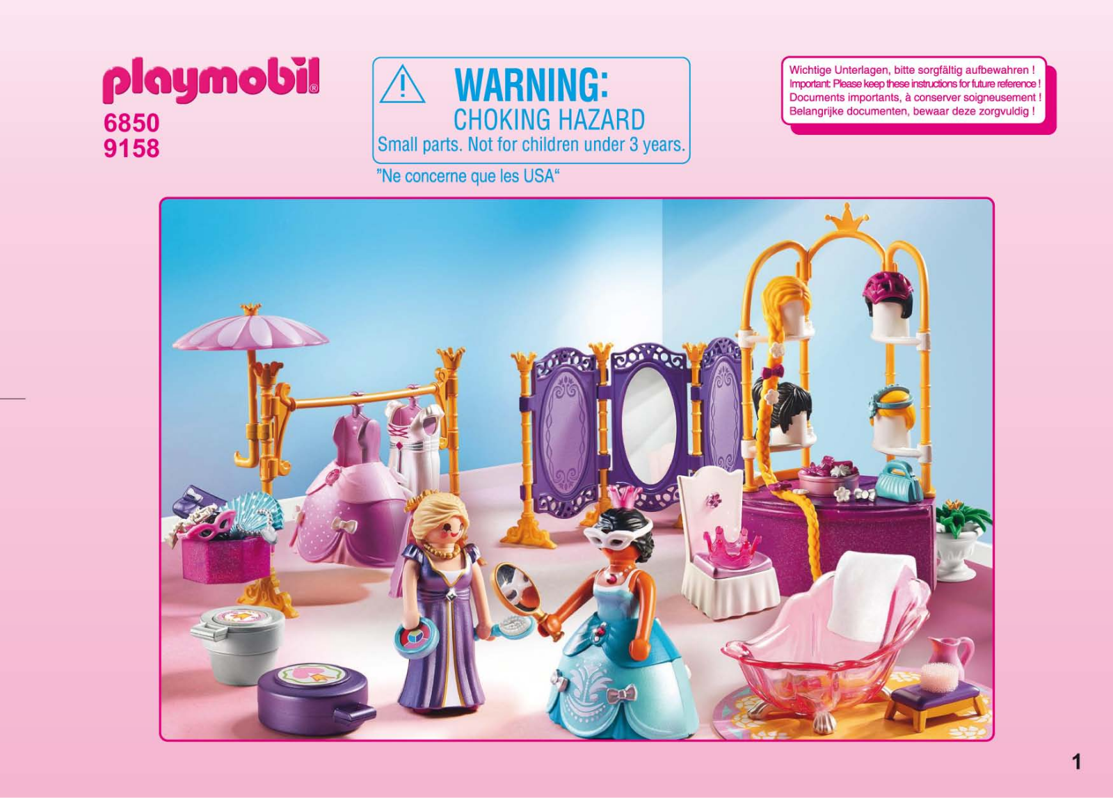 playmobil 6850 Instructions