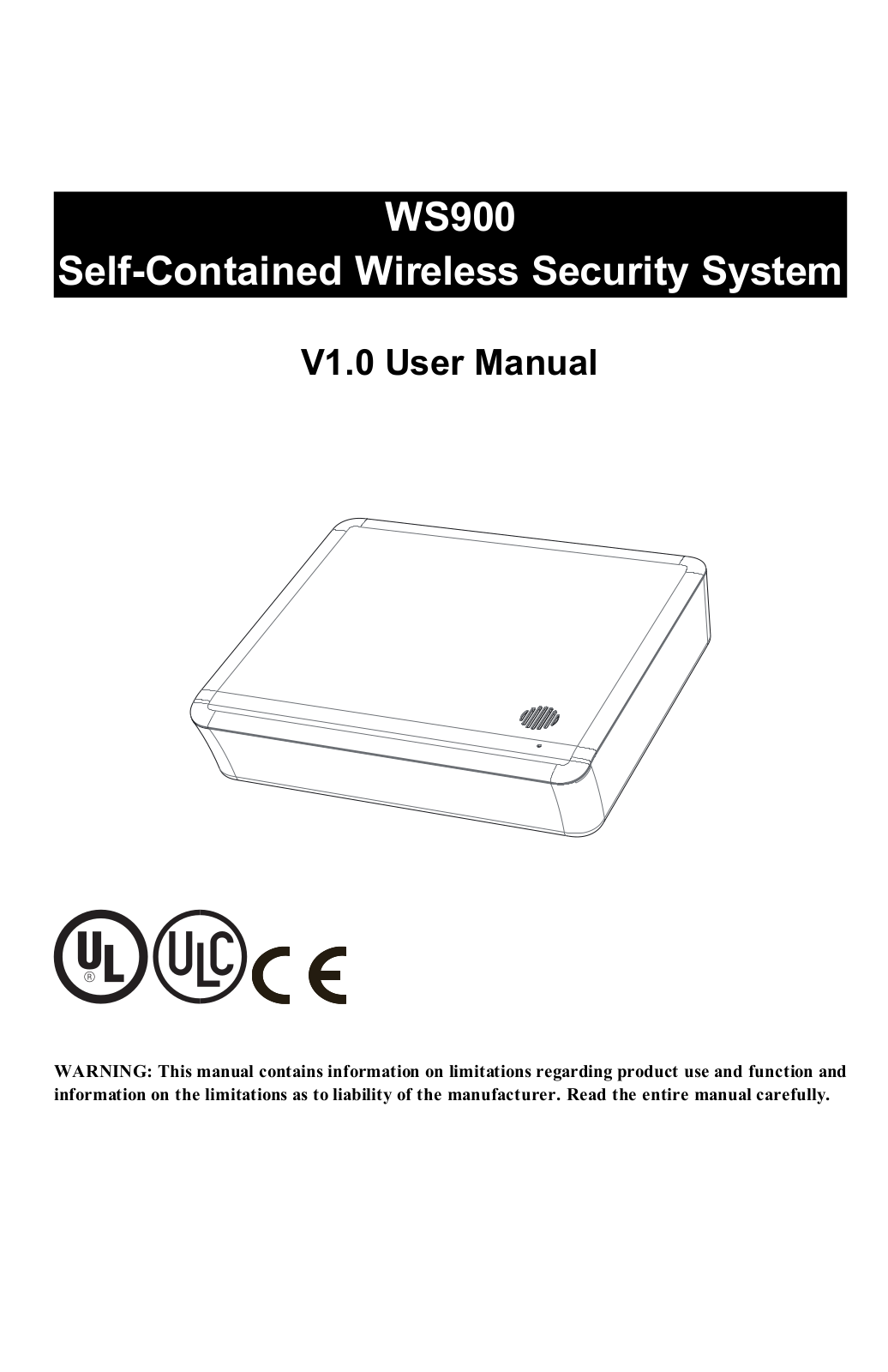 Tyco Safety Canada 16WS90019, 16WS90029 User Manual