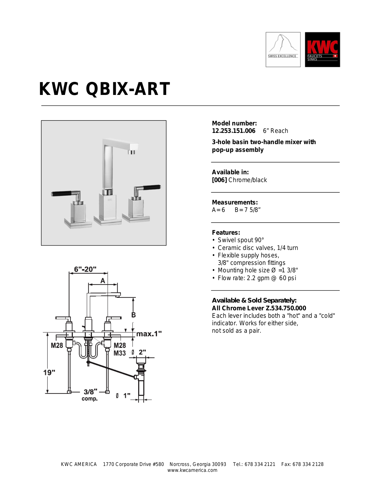 KWC 12.253.151.006 User Manual